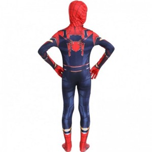 Velkoobchod klasický fantastický černý&red halloweenský oblek Anime TV&movie Kid Cartoon Clothing Spiderman Performance Costýmy kombinézy