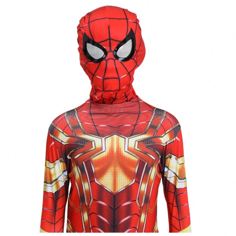 Nejžhavější Halloween Party Kids&adults TV&movie superhrdinové kombinéza cosplay anime spiderman indoor&outdoor kostým s maskou