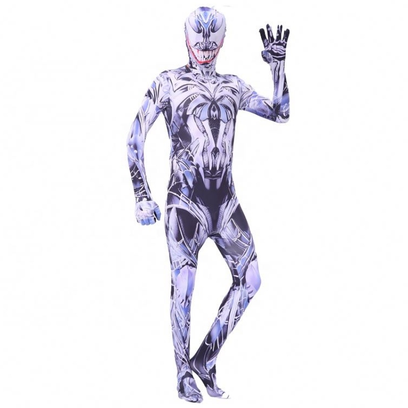 Různé filmové superhrdiny Halloween cosplay kostým pro dospělé&kids Spiderman Venom Jumpsuit