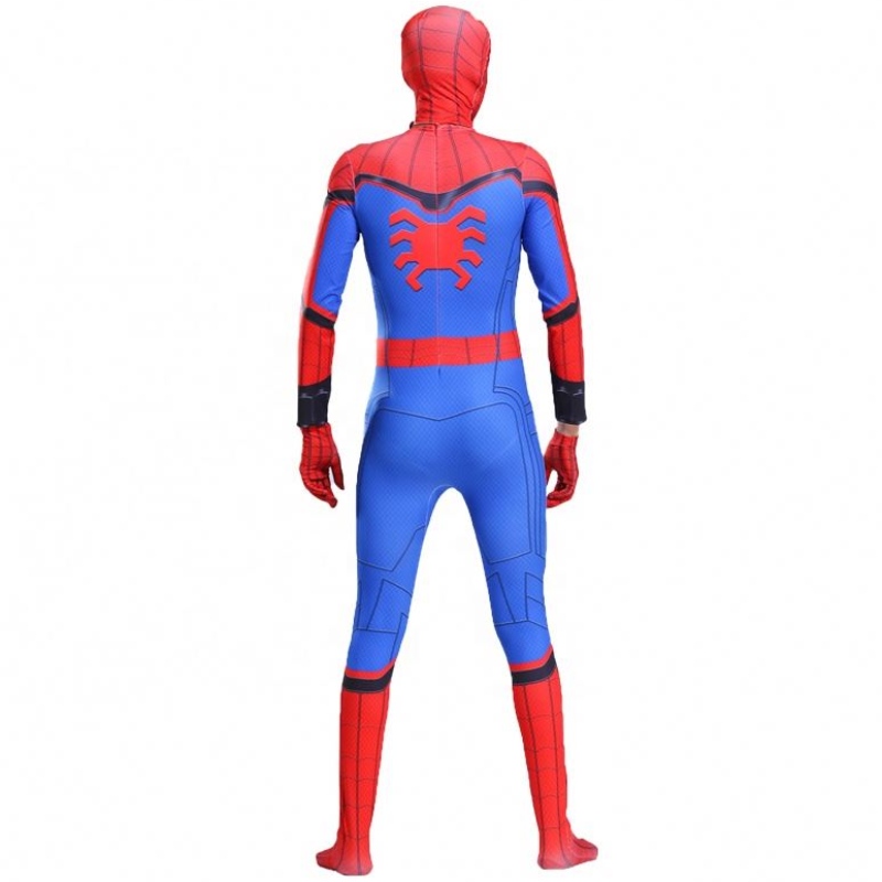 Vysoce kvalitní rodič-dítě paralelní anime černý pavouk Man Jumpsuit TV&movie cosplay Spiderman Halloween kostým