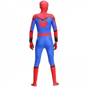 Vysoce kvalitní rodič-dítě paralelní anime černý pavouk Man Jumpsuit TV&movie cosplay Spiderman Halloween kostým