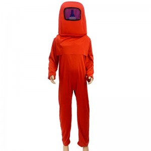 Děti astronaut kostýmy herní oblek Red Blue Jumpsuit Halloween batoh cosplay cosplay kostýmy pro chlapce děti