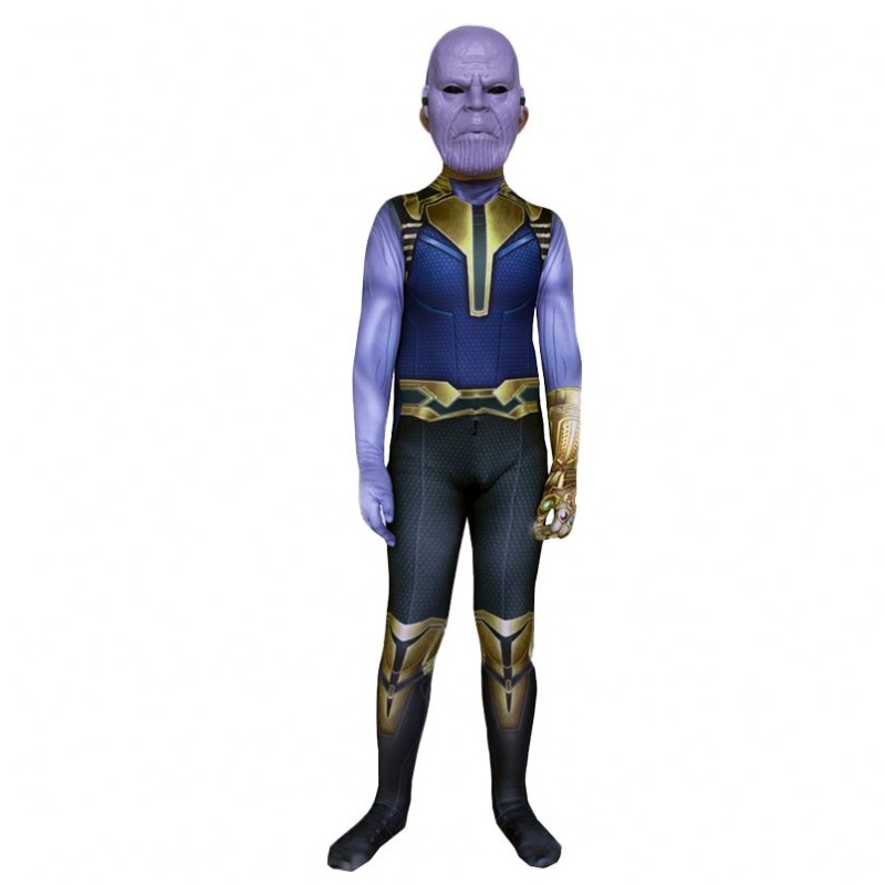 Infinity War Avenger těsné kombinézy kombinéza Halloween Kids&men ďábel filmový film cosplay tovární zásoba thanos kostým s maskou