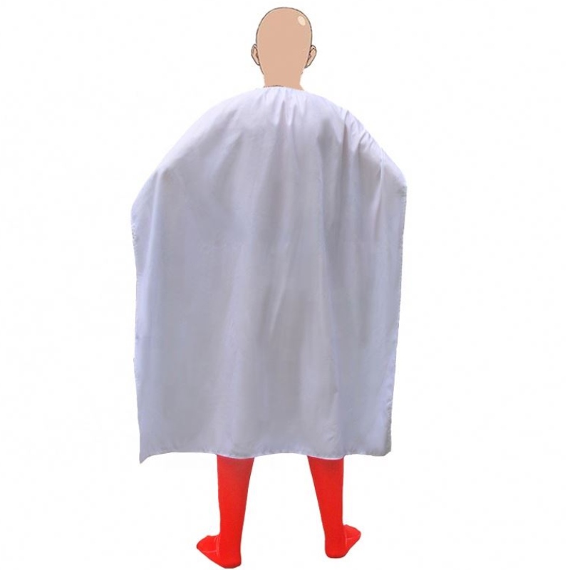 Populárnínejžhavější Halloween Party Kids&adults TV Superhero Jumpsuit s Cloak Cosplay Anime One Punch Man Saitama Cartoon Costume