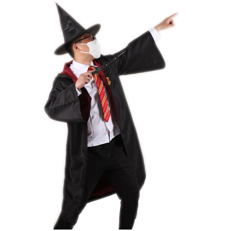 Nový příjezd Harry Cosplay Costume Kids a Adult Potter Robe pro kostýmy Halloween Party