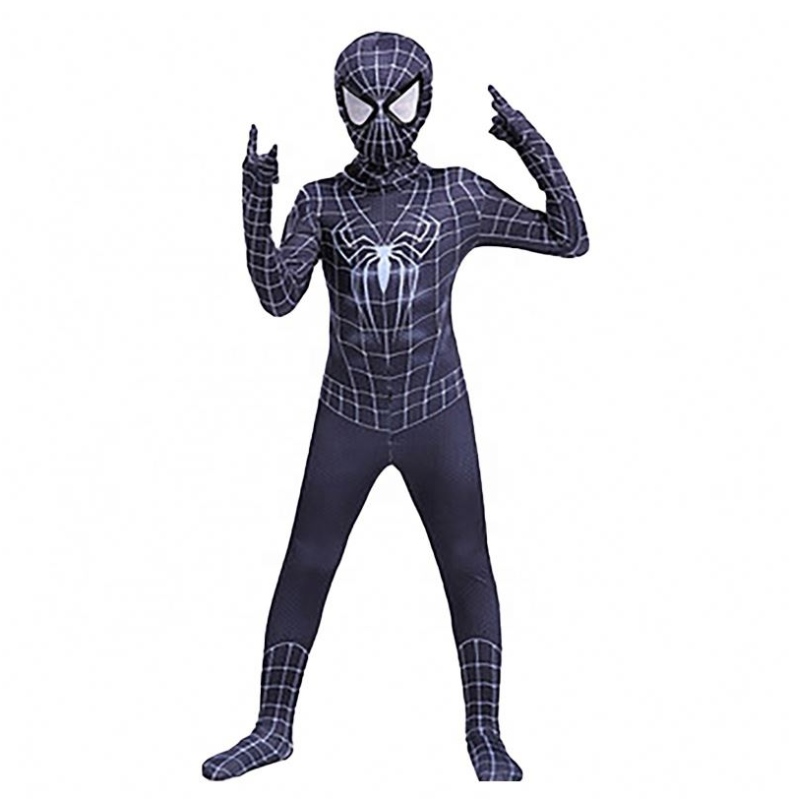 Skvělé fantastické černé halloweenské oblečení pro děti&adults TV&film superhrdina cosplay Factory Traje Spider Man Costume Suit