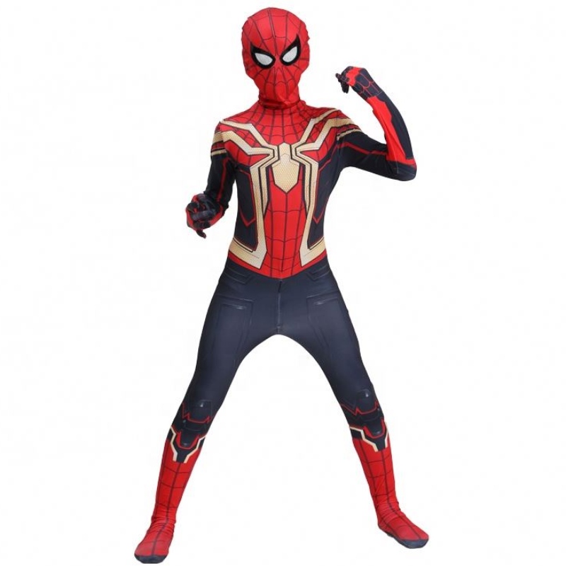 Speciální fantazie Black&gold Spiderman Halloween Suit Kids Children TV&film superhrdina roleplay Factory Direct Spiderman Costume