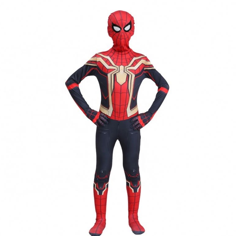 Speciální fantazie Black&gold Spiderman Halloween Suit Kids Children TV&film superhrdina roleplay Factory Direct Spiderman Costume