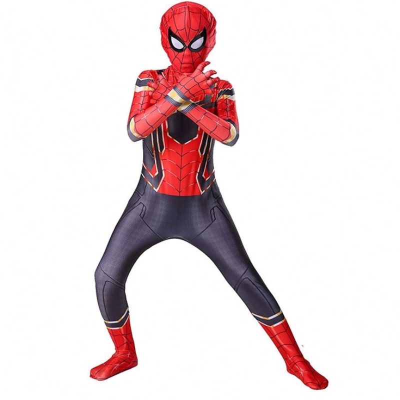 TV&Movie Cosplay Costume Zentai Spiderman Superhero Bodysuit Spandex Suit pro dětina míru