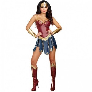 2021 Party Sexy Wonder Woman Halloween kostým pro dospělé