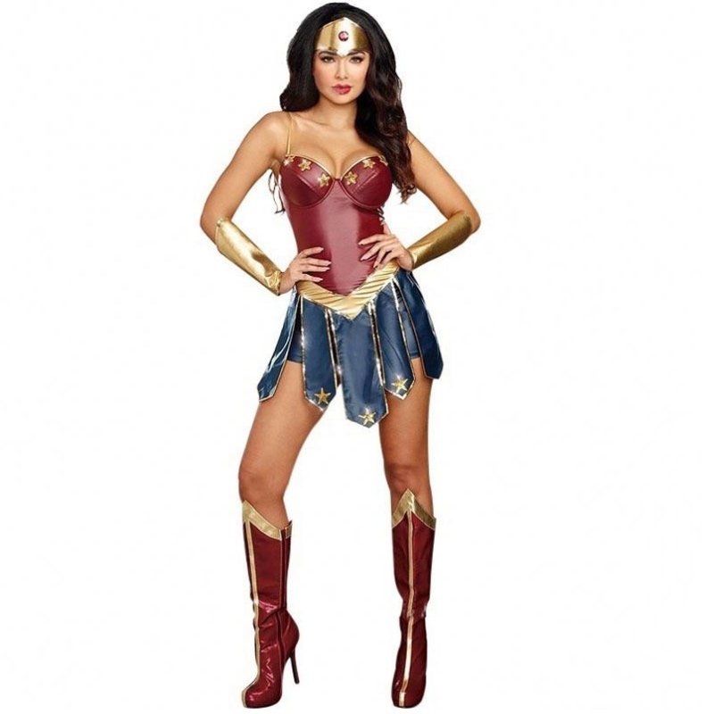 2021 Party Sexy Wonder Woman Halloween kostým pro dospělé