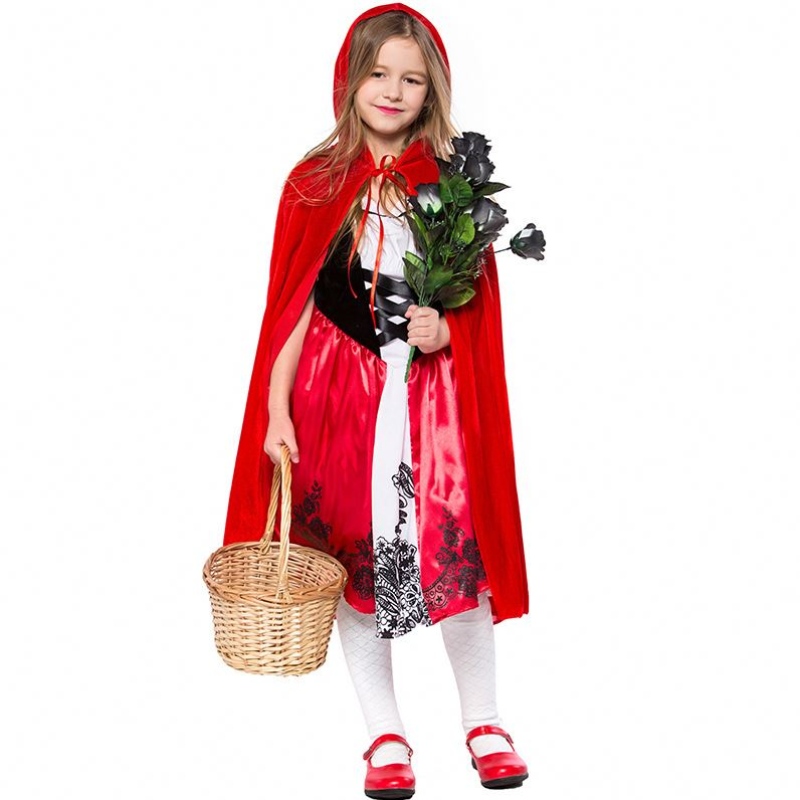 Dívky děti Halloween kostým Little Red Riding Hood for Girls DGHC-087