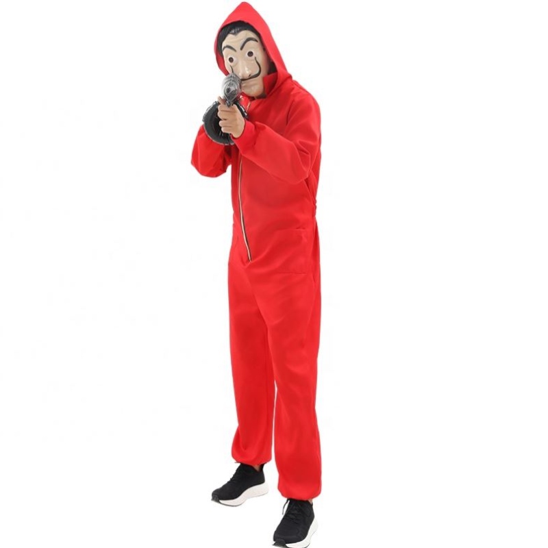 Španělsko TV Salvador Dali Movie Costume Money Heist House of Paper La Casa de Papel Halloween Party Cosplay Cosplay Cosplay