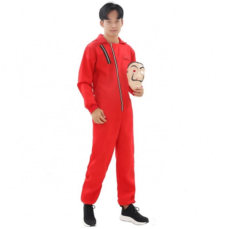 Španělsko TV Salvador Dali Movie Costume Money Heist House of Paper La Casa de Papel Halloween Party Cosplay Cosplay Cosplay