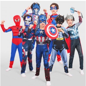 Svalové oblečení pro chlapce flash kostýmy fantasy oblékání kombinézy Kids Movie Carnival Party Halloween Christmas Party Cos Suits
