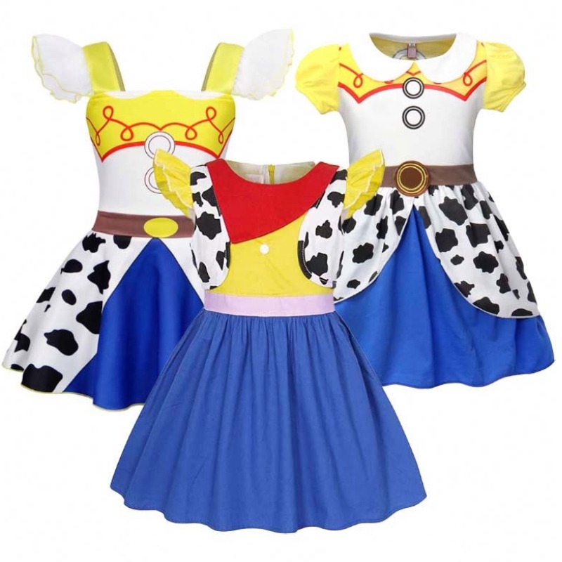 Vánoční večírek Dress Up Kids Holiday Outfit Outfit Cowgirl kostým batole HCTS-001