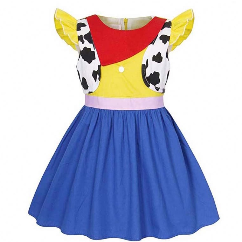 Vánoční večírek Dress Up Kids Holiday Outfit Outfit Cowgirl kostým batole HCTS-001