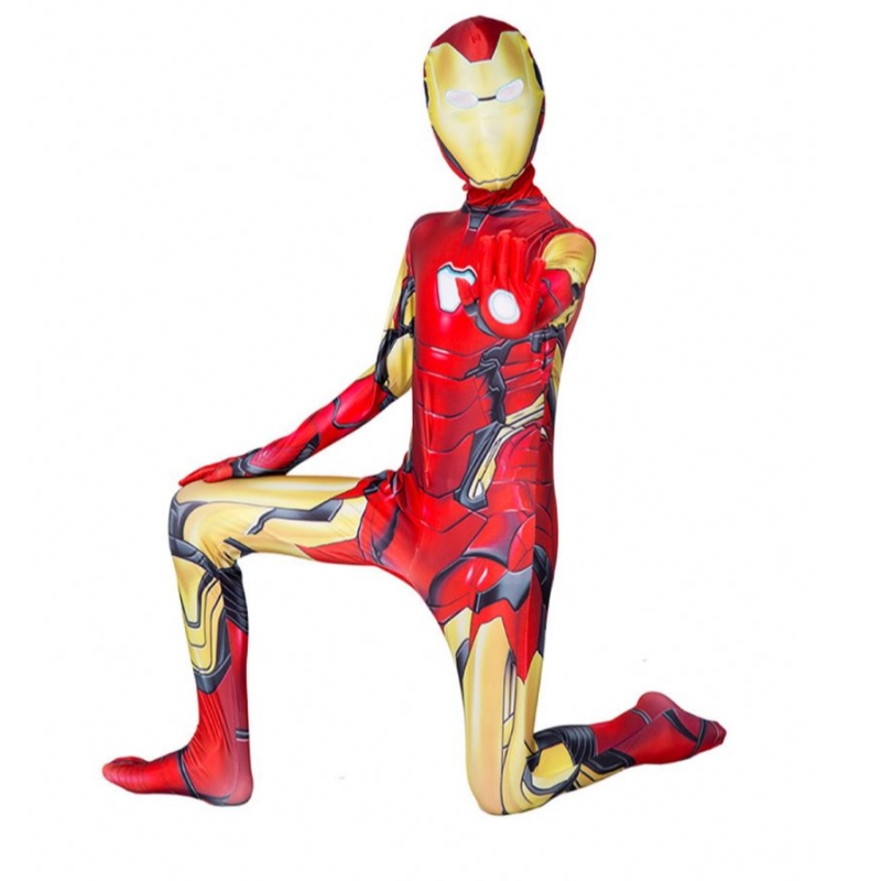 Halloween Ironman kostým s dospělými dětmi Endgame Superhrdinové děti kombinéza kostým pro dospělé dítě karneval večírek