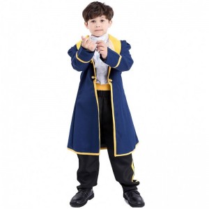 Děti Beauty and the Beast Cosplay Costume Halloween Party Men Boys Fancy Cress Movie Prince \\\\\\\\