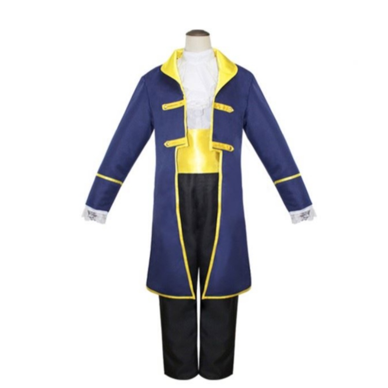 Karneval cosplay Children Blue Boys Pianist Prince Costume pro párty