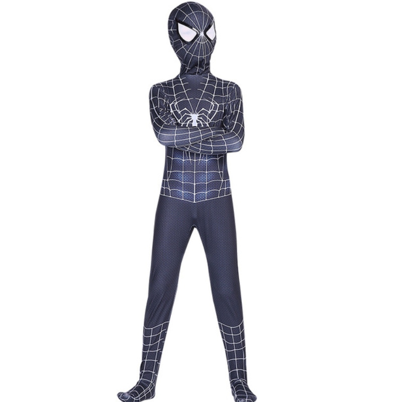 Červený černý kostým Spiderman Spider Man Suit Spider-Man Costys Kids Kids Spider-Man Cosplay Clothing Halloween kostým