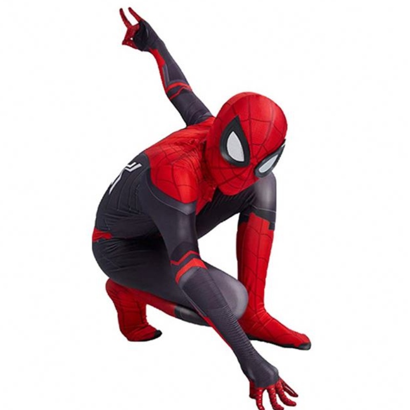 Spiderman Costume Bodysuit for Kids Spandex Zentai Halloween cosplay kombinéza 3D styl