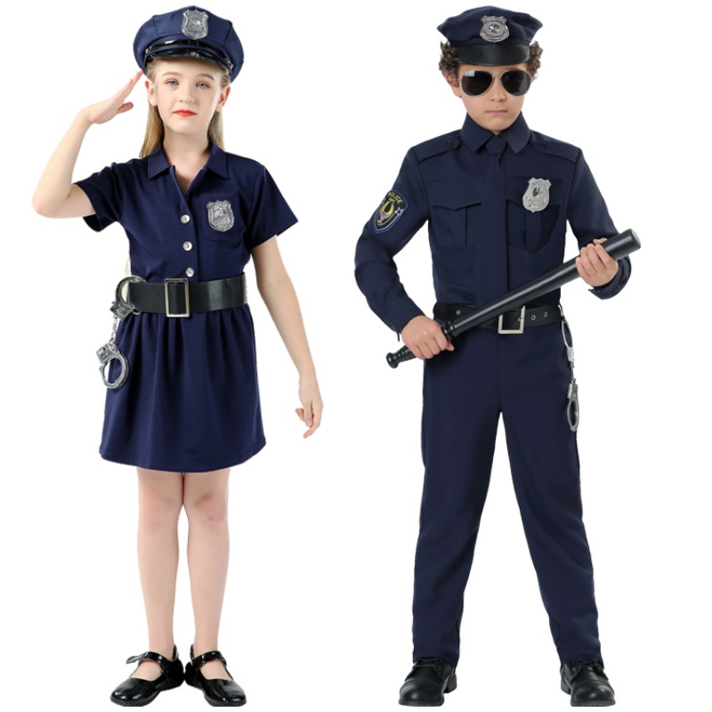 Děti Halloween Man Kostýmy Kids Party Carnival Uniform 100-160cm Boys Army Men cosplay oděvy sady