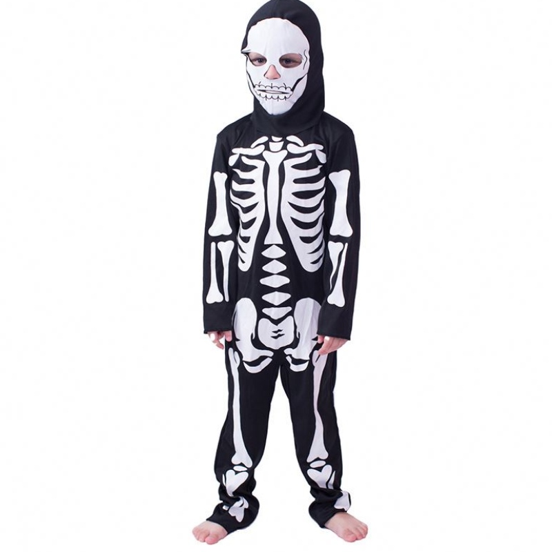 Halloweenské dětské kostýmy cos maškarní kostýmy pro muže a ženy lebka Skeleton Ghost Clotheror Horor oblečení kostýmy
