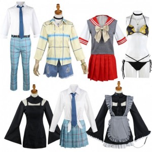 Marin Kitagawa cosplay oblékat se miláčku kostým JK School Uniform Sukně oblečení Halloween Carnival Suit