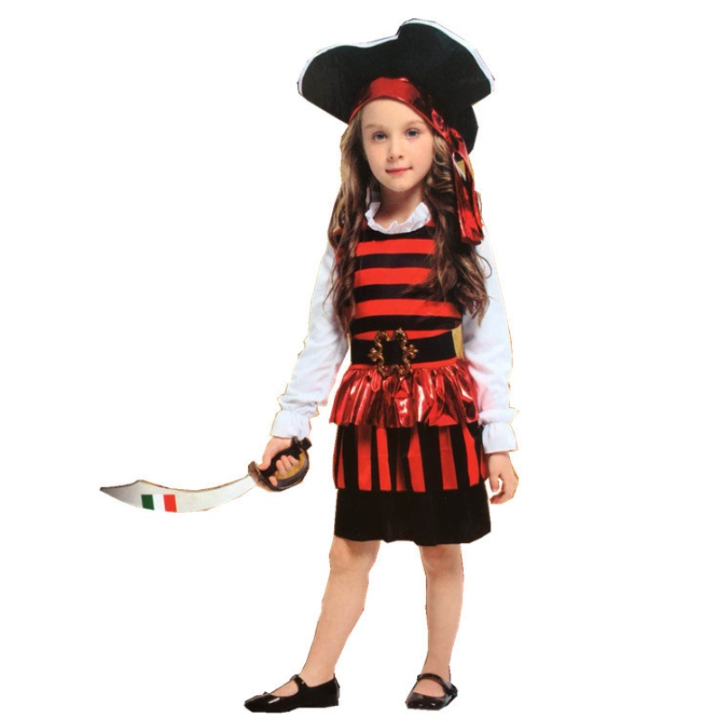 Amazon Hot Sale Cosplay Cosplay Halloween Pirate Party oblečení pro děti