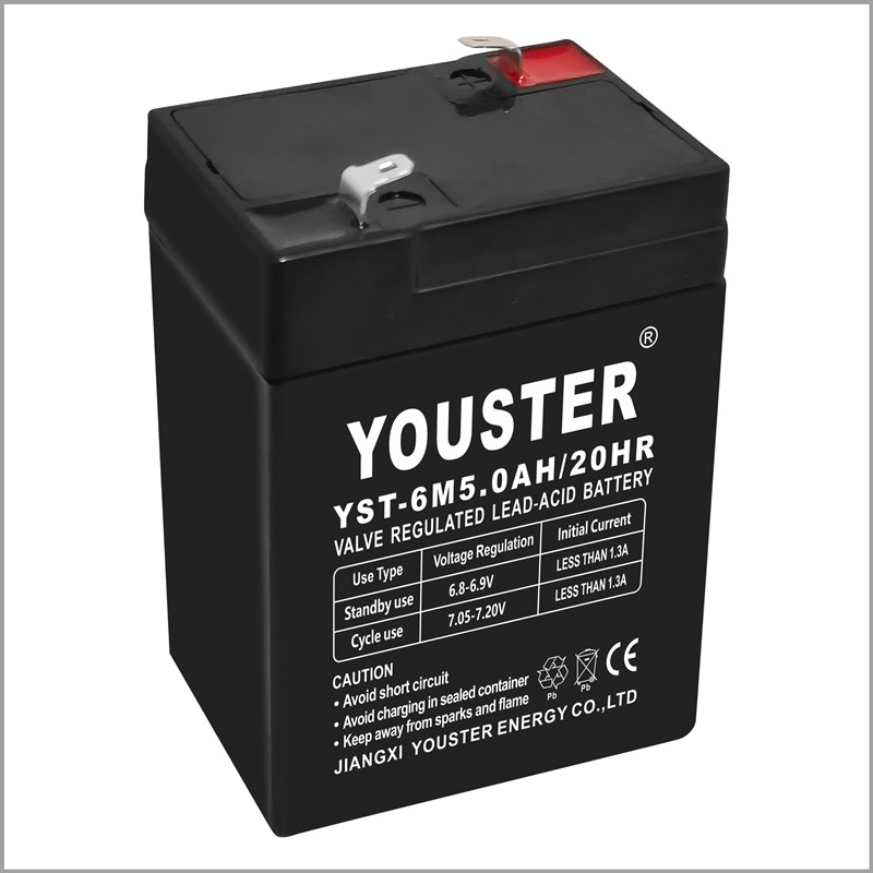 Youster Lead Acid Battery 6V 5.0ah baterie Použití pro osvětlení/CCTV/home Appliance/solar/inverter