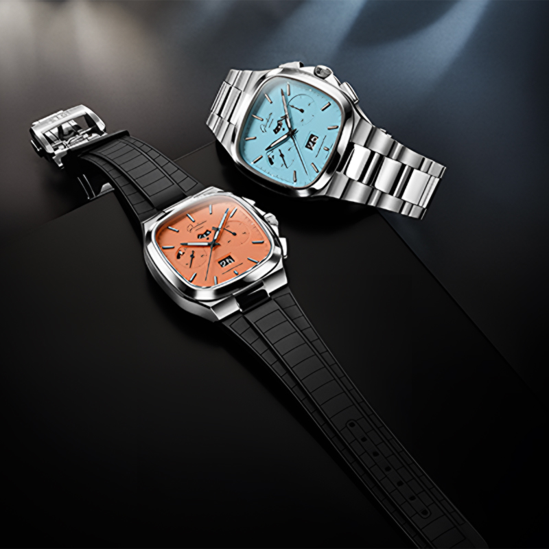 Glash ü tte Original uvádína trh dvěnové hodinky vintage chronografu s limitovanou edicí, aby obnovila jeho brilanci