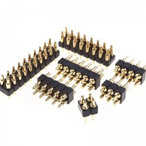 POGO PIN konektor s průchozím otvorem