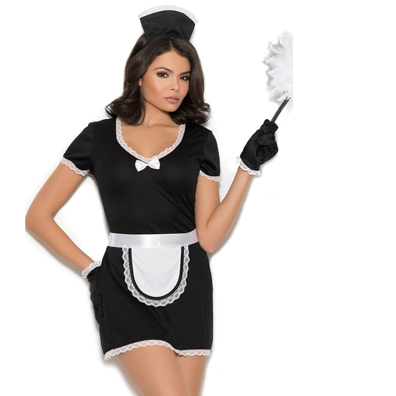 FLIRTY FRANCE MAID COSTUME