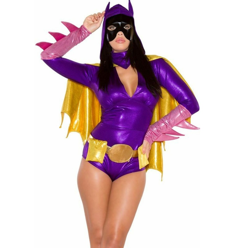 KOSTÉM BAT CHICK SUPERHERO