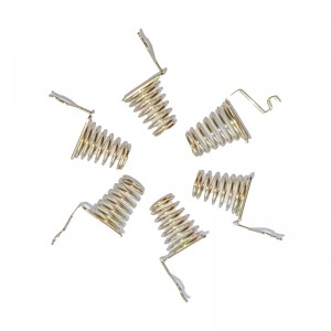 Záporná pružina baterie