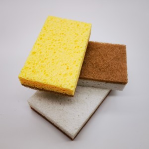 Mikrovláknová houba kuchyňské čištění přírodní čištění sisal lufa kuchyňský peeling celulózová houba
