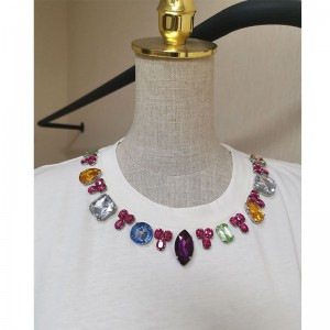 nové tencel lněné bavlněné směsi vysoce kvalitní dámské tričko