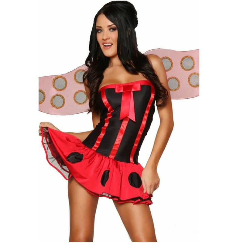 SEXY LADYBUG HALLOWEEN COSTUME