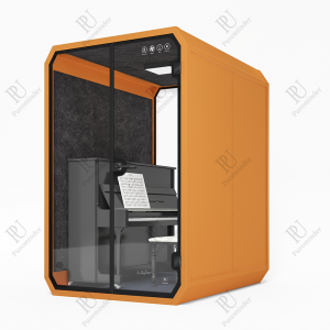 Bez dotykové izolace oddělení pohyblivý 4osobní kancelářský pod budovou tradiční zvukotěsné konverzační místnosti