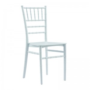 Tiffany Style Party plastová svatba Stohovatelný pronájem Banket Party PP židle Nábytek Event židle