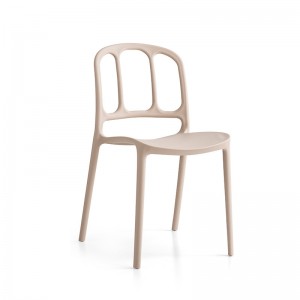 Moderní venkovní židle kavárny restaurace jídelní židle Vysoce kvalitní stohovatelná salonek plastová židle