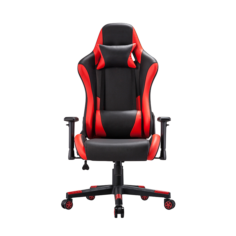 Hráč pu kožená závodní herní židle skládací židle hrací hrací kancelář Compute Gaming Chair s LED Light