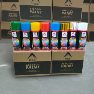 Praktický sprej barvy aerosol malba rychle vysušená barva