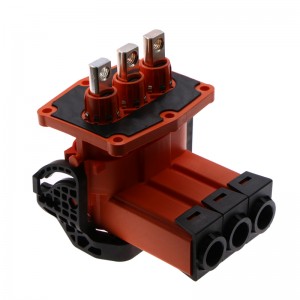 Nová energetická vozidla s vysokým proudem konektoru 200A 3 konektoru konektoru loketního konektoru