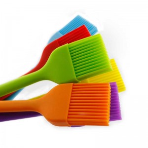 Horký prodej kuchyňskéhonádobí BBQ Silikonové pečenínástroje vícebarevné olejové kartáčna grilování štětce