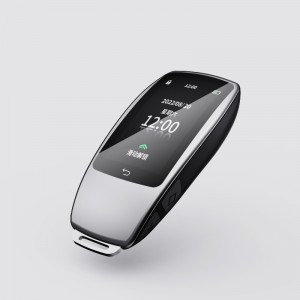Klíč automobilu Smart dálkového ovládání, upgrade bezklíčového záznamu kompatibilní s motorem Push Start, LCD Display Auto Lock&Unlock, vše v jednom klíčovém výměně hardwaru FOB, volitelné logo automobilu s sadounást...