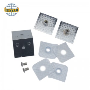 Dvojitá strana odkloněná upevňovací svorka 90 stupňů