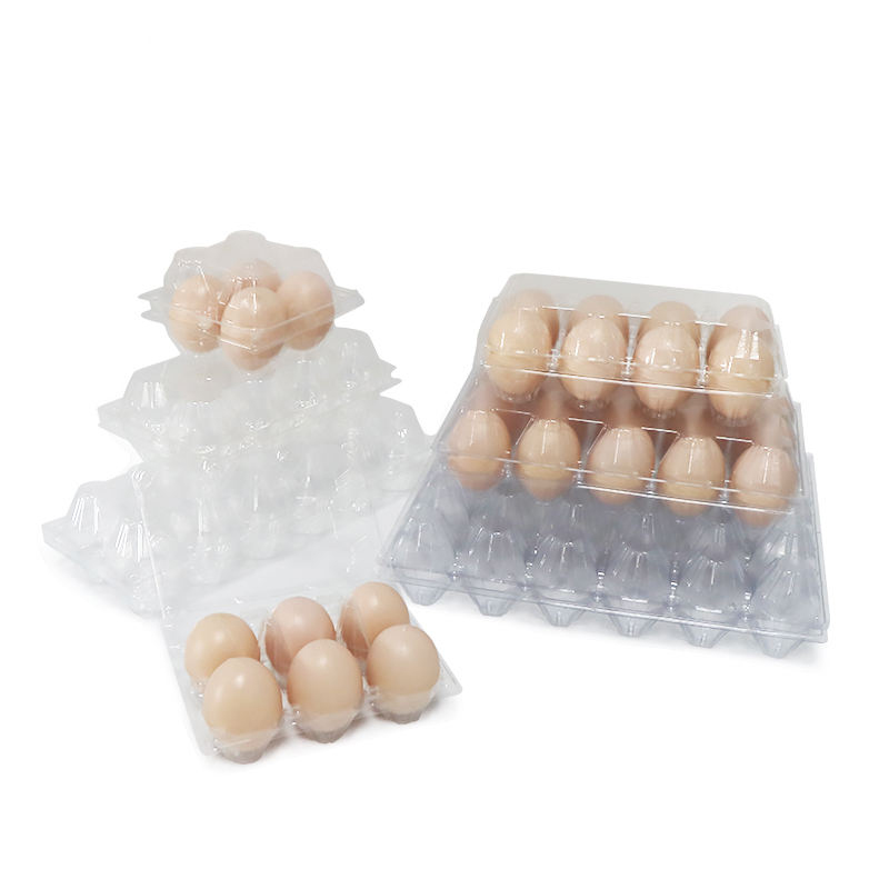 Přizpůsobené jednorázové plastové biologické rozložitelné balení vajec