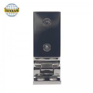 Skleněná svorka s jedním okrajem 90 stupňů